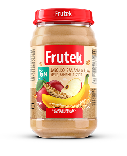 Frutek Puree Jabolko Banana Pira