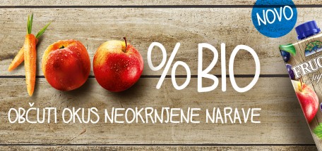 Fructal uvaja novost - Fructal Superior 100% BIO