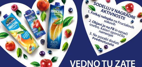 »VEDNO TU ZATE« FRUCTALOVA NOVA KORPORATIVNA KAMPANJA